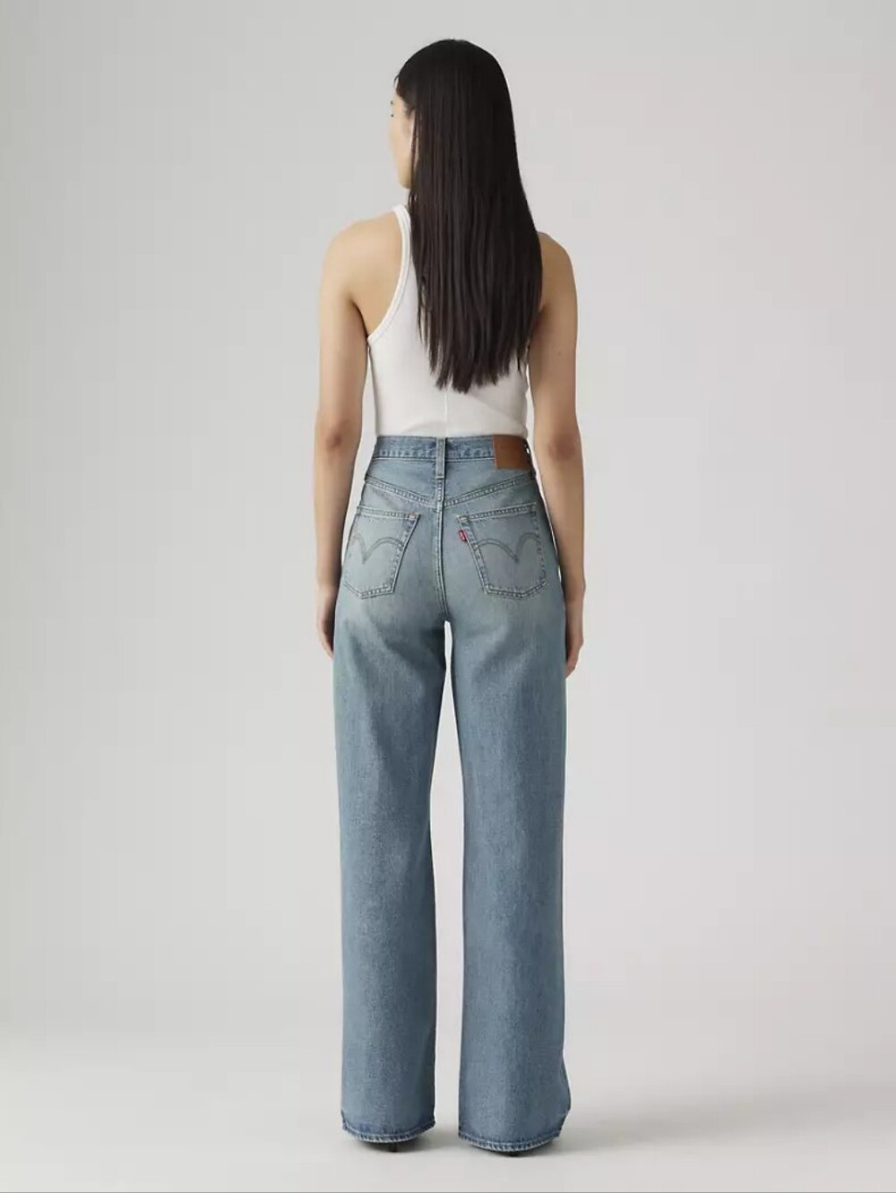 Levi's High-Rise Ribcage Crop Flare Jeans